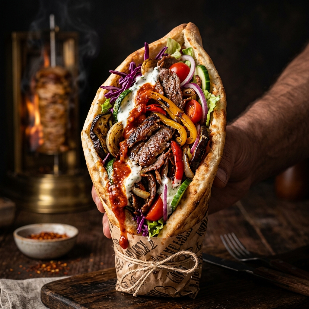 Zjawiskowy Gemüse Kebab w Limon Grill